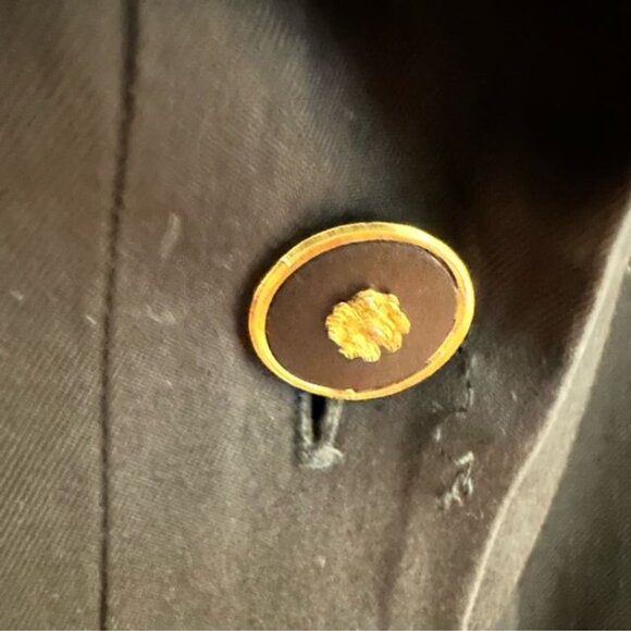 Chanel Vintage Cotton Jacket with Camellia Buttons - Picture 5 of 7